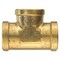 Homeplus+ ATC 3/8 in. FPT X 3/8 in. D FPT Brass Tee 6JC120910711033 - alternate 1